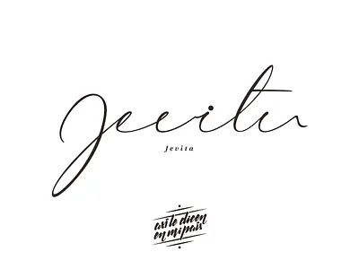 Jevita ‪‎customtype‬ ‪‎design‬ ‪‎handmadefont‬ ‪‎lettering‬ ‪‎letters‬‬ ‪‎typedesign‬ ‪‎typespire‬ ‪‎typeverything‬ ‪‎type‬ ‪‎typography‬ ‪‎vector‬
