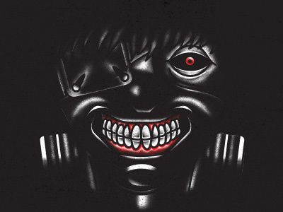 Tokyo Ghoul illustration old school tattoo tokyo ghoul vintage