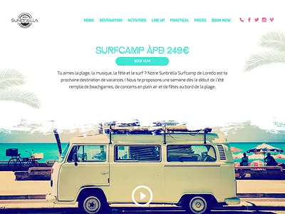 Sunbrella sunbrella webdesign website