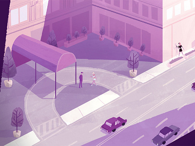 Agent A: street scene apps art artwork characterdesign characters gameart illustration indygame sketch
