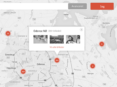 Search for old photos clean design map minimalistic old photos search simple web