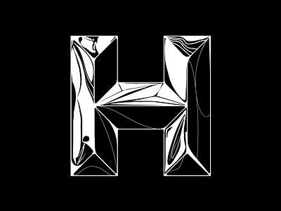 H - 36daysoftype 36days 36daysoftype 36daysoftype h alphabet font h logo type typography