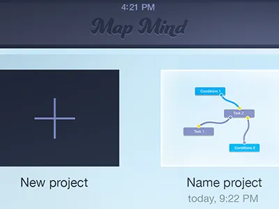 Map Mind App app ios ipad map mind