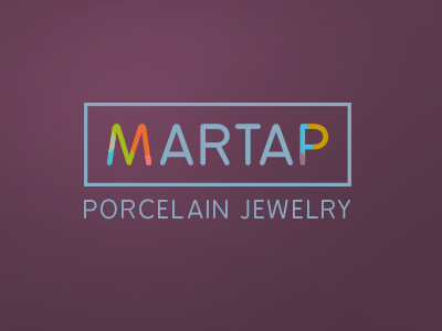 MARTAP Porcelain Jewelry logo design logo