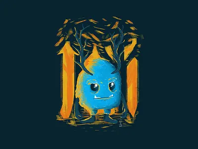 Doxy art digital painting illustration painting photoshop wacom whale