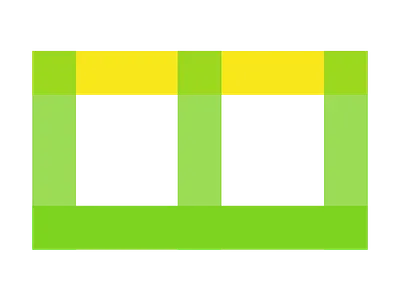 Draft 1: The Watercolor Gallery Logo Mark h2ocolor learning logo mark