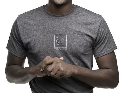 Curie Center brand center curie logo tshirt