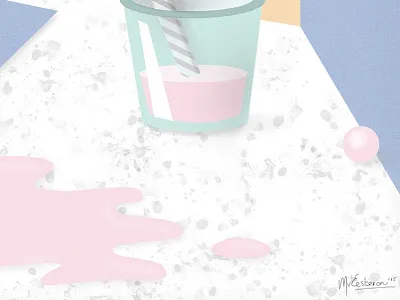 Still life - Glasses eesteren glas hipster illustration manouk van