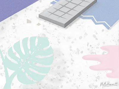 Still life - Chocolate chocolate eesteren hipster illustration manouk van