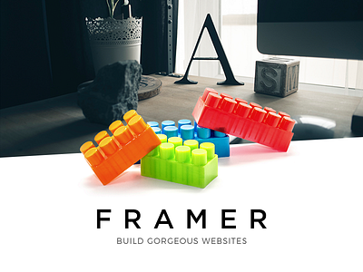 Framer - Component-Based Multi-Purpose Framework clean design flat landing layout minimal modern ui ux web web design website