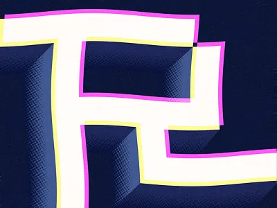 R alphabet design practice r typography