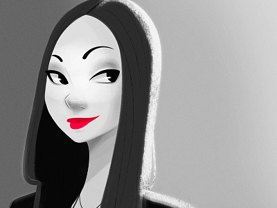 Morticia Addams character movie