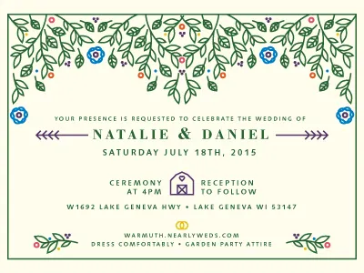 Farm Wedding farm flowers mono monoweight trees wedding