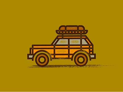 Mudder doodle geometric monoline mud mudder roof rack textures truck vector