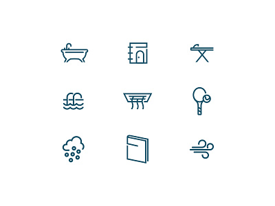 Digital Icons branding digital icon illustration logo real estate simple technology travel