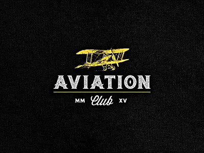 Aviation Club aviation club display distressed font hipster logo retro typeface vintage