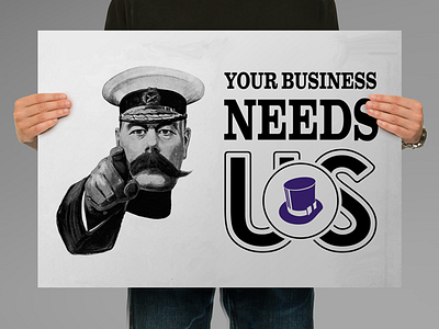 Conference Poster marketing poster vintage