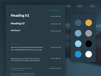 Styleguide affiliate api brands business cloud enterprise merchants networks styleguide