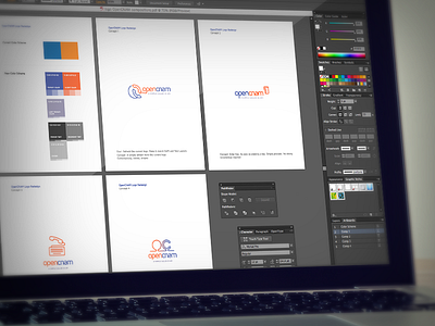 Logo redesign in progress logo progress redesign under construction