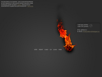 Old design my site fire grapchicdesign site web webdesign website