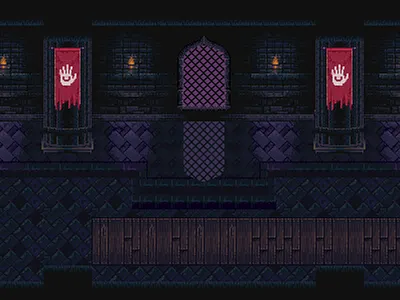 Dark Palace game pixel art rpg video game