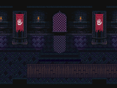 Dark Palace game pixel art rpg video game