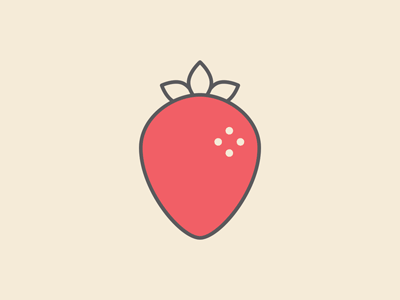 Strawberry Shortcake cake food gif icon ingredients strawberry vector