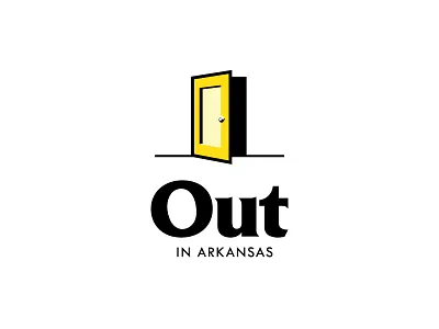 Out In Arkansas Logo WIP arkansas bisexual gay lesbian lgbt lgbtq little rock logo out queer transgender