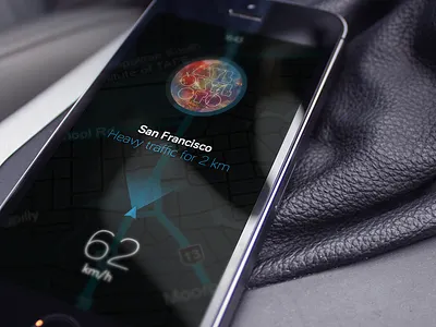 Car App Hud app art car design digital direction hud interaction ipad ui ux