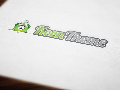 Keentheme Logo brand brand id branding id identity logo logo development