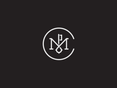 CPM monogram brand cpm identity key luxury mark paris real estate agency
