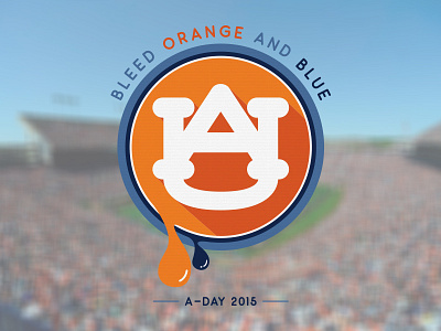 Bleed ORANGE & BLUE | A-Day 2015