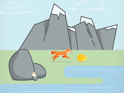 QuizFox Loading cloud constellation forest fox lake loading mountain night star sun tree walk cycle