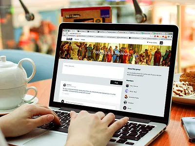 I designed groups comments forum groups