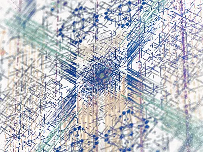 4.16.15 abstract architecture design geometry hud