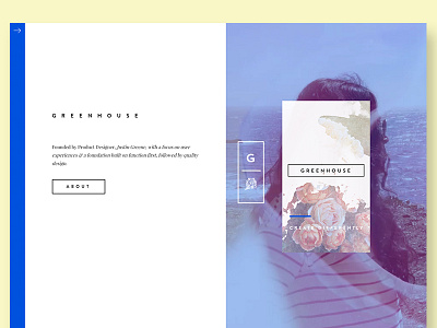 New Portfolio Site code design greenhouse layout portfolio redesign site