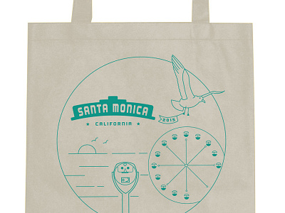 Santa Monica tote