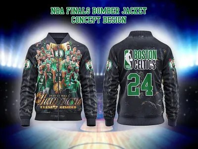 NBA Finals Bomber Jacket Design Concept bomber jacket bomber jacket design bomber jacket design concept boston celtics jacket design boston celtics jacket vintage boston celtics jersey concept celtics bomber jacket celtics championship jacket 2024 nba boston celtics nba boston celtics jacket nba finals nba jacket design nba jersey design