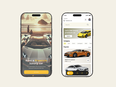 Car Rental Mobile App app appdesign appui autorental carbookingapp carrentalapp dribbbleshot interactiondesign minimalui mobile app mobileappdesign productdesign rentacar transportapp ui uiux uiuxdesign user interface userinterface ux