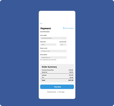 Credit Card Checkout #DailyUI app design illustration typography ui ux