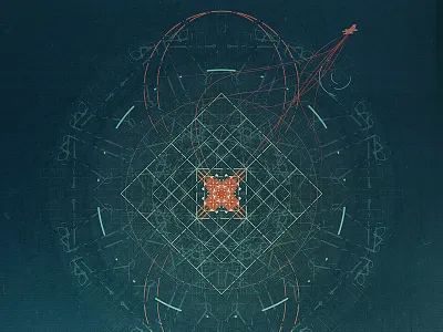 4.12.15 abstract architecture aviation design geometry hud