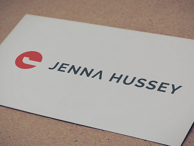 Personal logo concept black concept freelance j logo name red