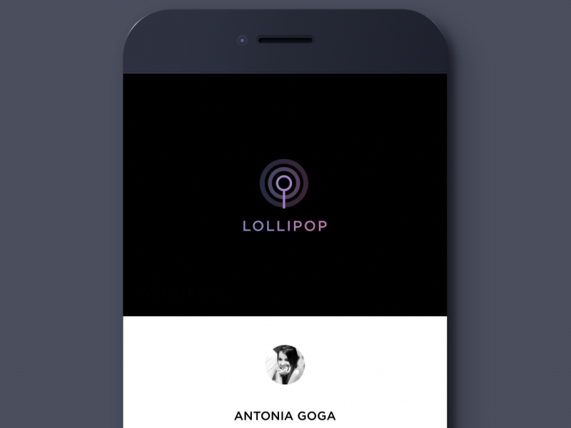 Lolllipop - Pull to refresh animation after effects animation ios iphone loader refresh