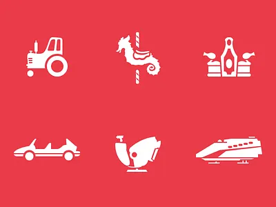 More New Attraction Icons disneyland ios magic passport