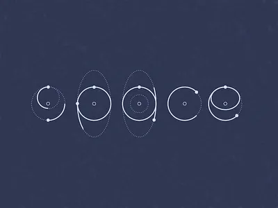 Space, Orbit | Experimental Typeface comet design font gravity lettering orbit planet space star type typeface typography