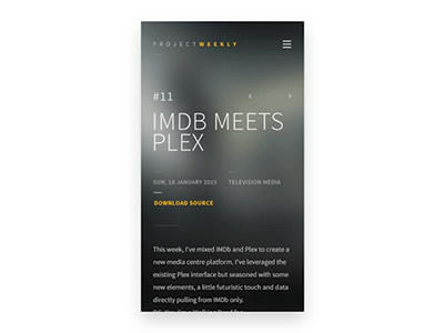 Mobile Menu animation design menu mobile responsive ui ux web