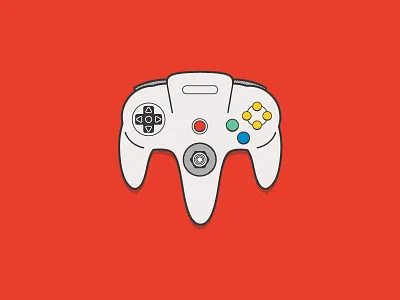 N64 Controller controller illustration n64 nintendo