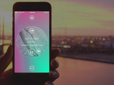 Capsule.fm Interface Redesign app digital design ios iphone app mobile ui user interface ux