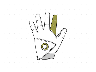 Almost ready. colour gal golf illustration showcase