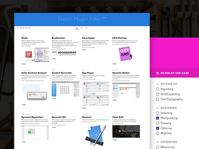 Sketch Plugin Filter plugin sketch webapp